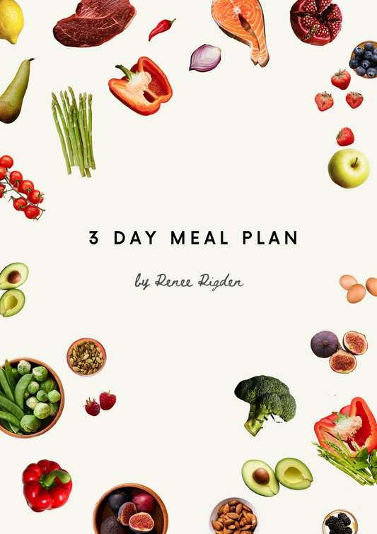 Free 3 Full Day Anti-inflammatory Meal Plan